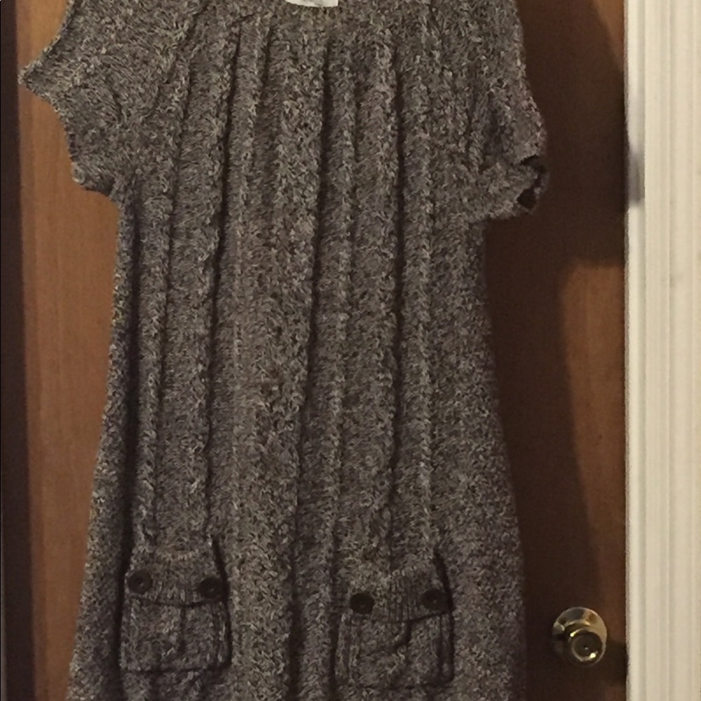 Brown sweater dress - 2x